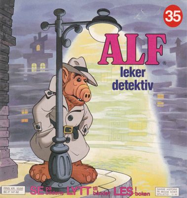 Omslag for Alf leker detektiv